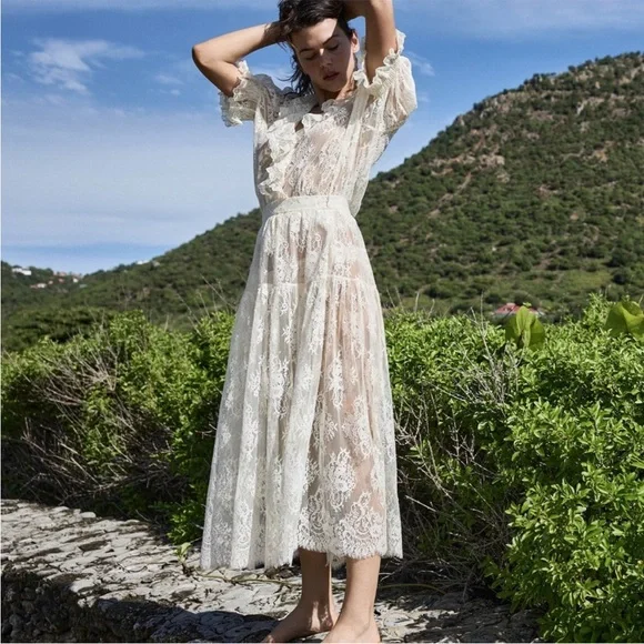 NWOT DÔEN Sebastiane Skirt in Sea Salt - Picture 4 of 12